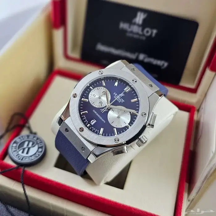 ساعات هوبلت مع الضمان سنتين 9