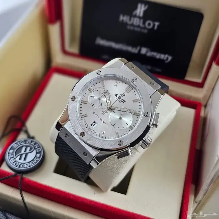 ساعات هوبلت مع الضمان سنتين 6