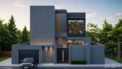تصميم واجهيات تصميم معماري تصميم فلل استراحات شاليهات عمائر 11