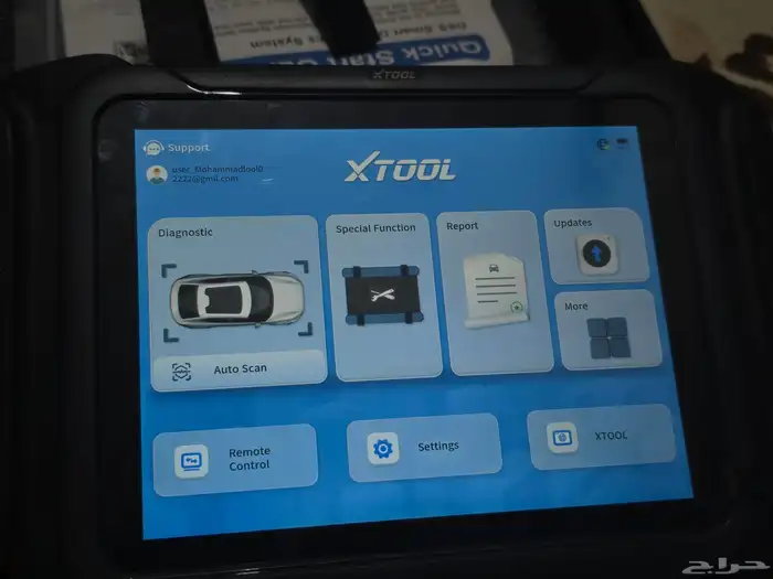 كمبيوتر مستعمل برمجة للسيارات للورش D8S XTOOL 2