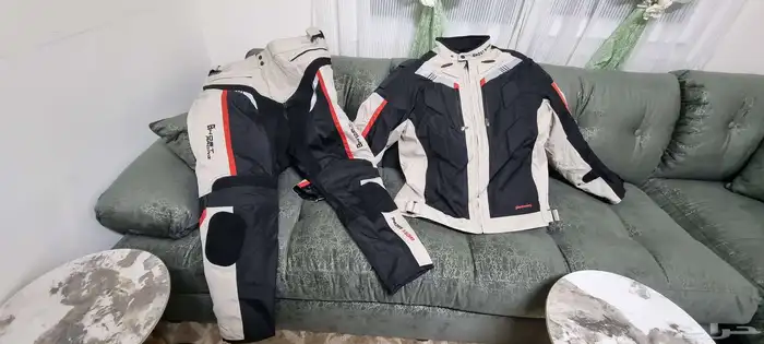 بدلة دباب دراجة نارية صيفية شتوية مقاس 5xl M ميديم جديدة 0