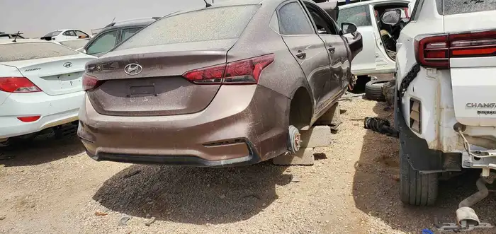 اكسنت 2017. تشليح قطع غيار 1