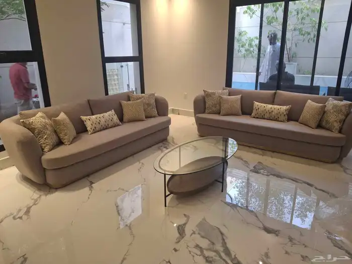 تنجيد وا تفصيل كنب مجلس مساند ستائر ويفي 1