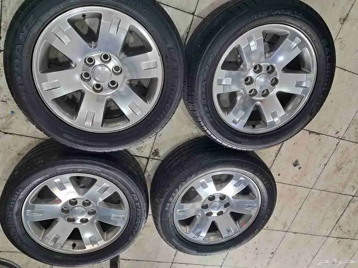 طقم جنوط يوكن 2010 مقاس 20 اصليه وكاله خلق جديد 6