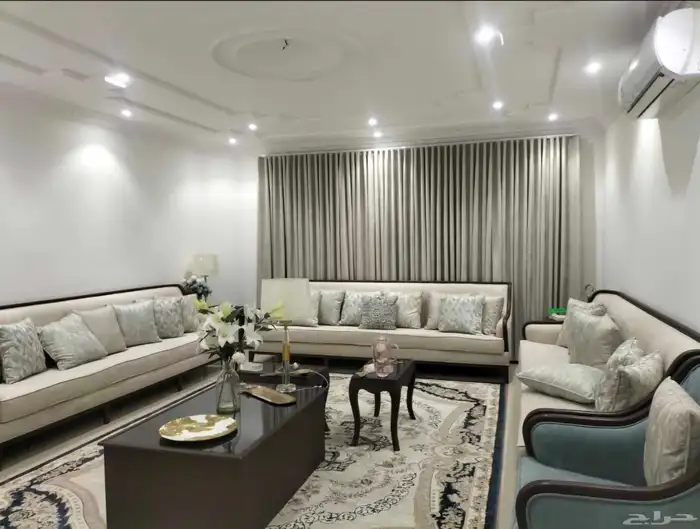 تنجيد وا تفصيل كنب مجلس مساند ستائر ويفي 4