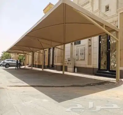 حداد سواتر مظلات سيارات سواتر احواش 1