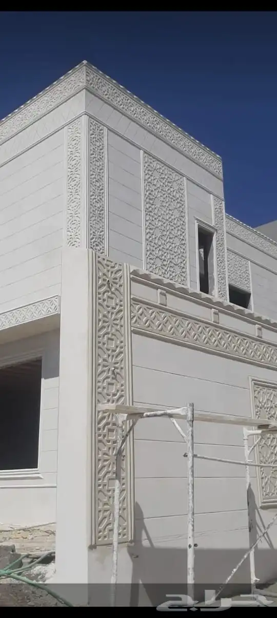 معلم لياسه ملونه بديل الحجر ديكورات خارجيه 5