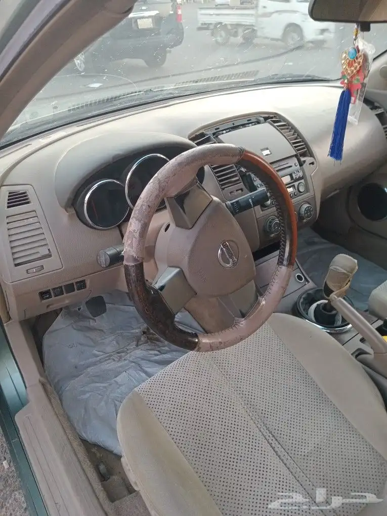 نيسان التيما موديل 2005 مجدد مفحوص تكيف شاغل جير عادي 2