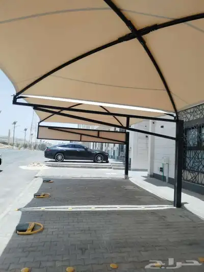 حداد سواتر مظلات سيارات سواتر احواش 4