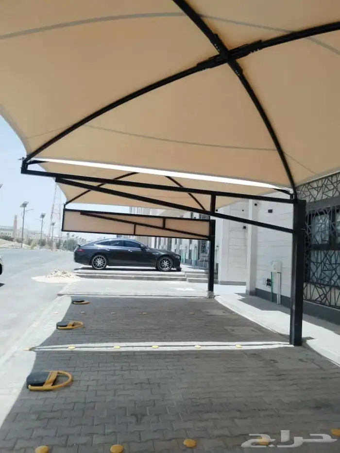 حداد سواتر مظلات سيارات سواتر احواش 4