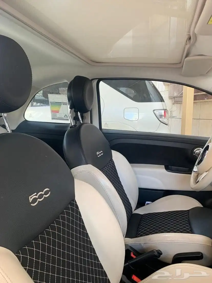 فيات 500 fiat 500 للتنازل حالة ممتازة 0