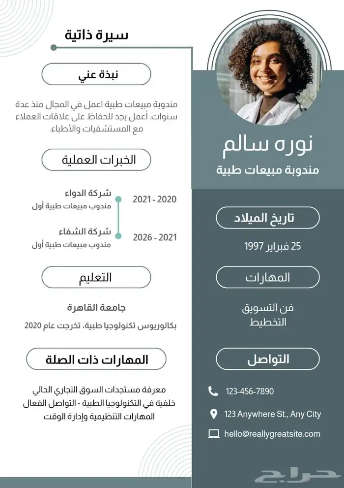 مصمم سيرة ذاتيه باخترافيه 2