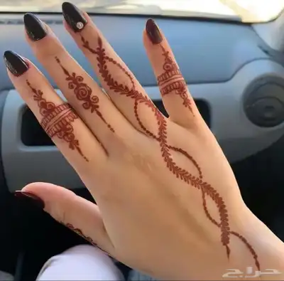 نقش حناء للعيد 2
