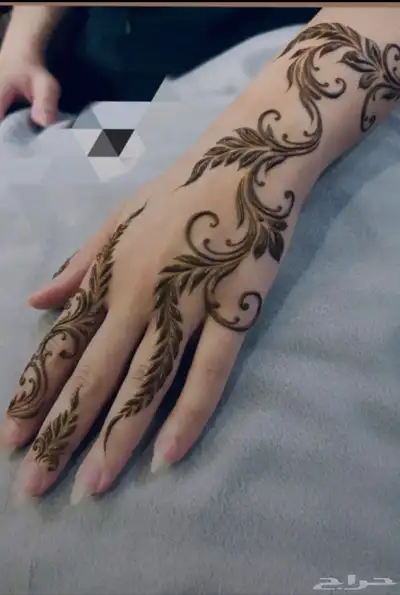 نقش حناء للعيد 0
