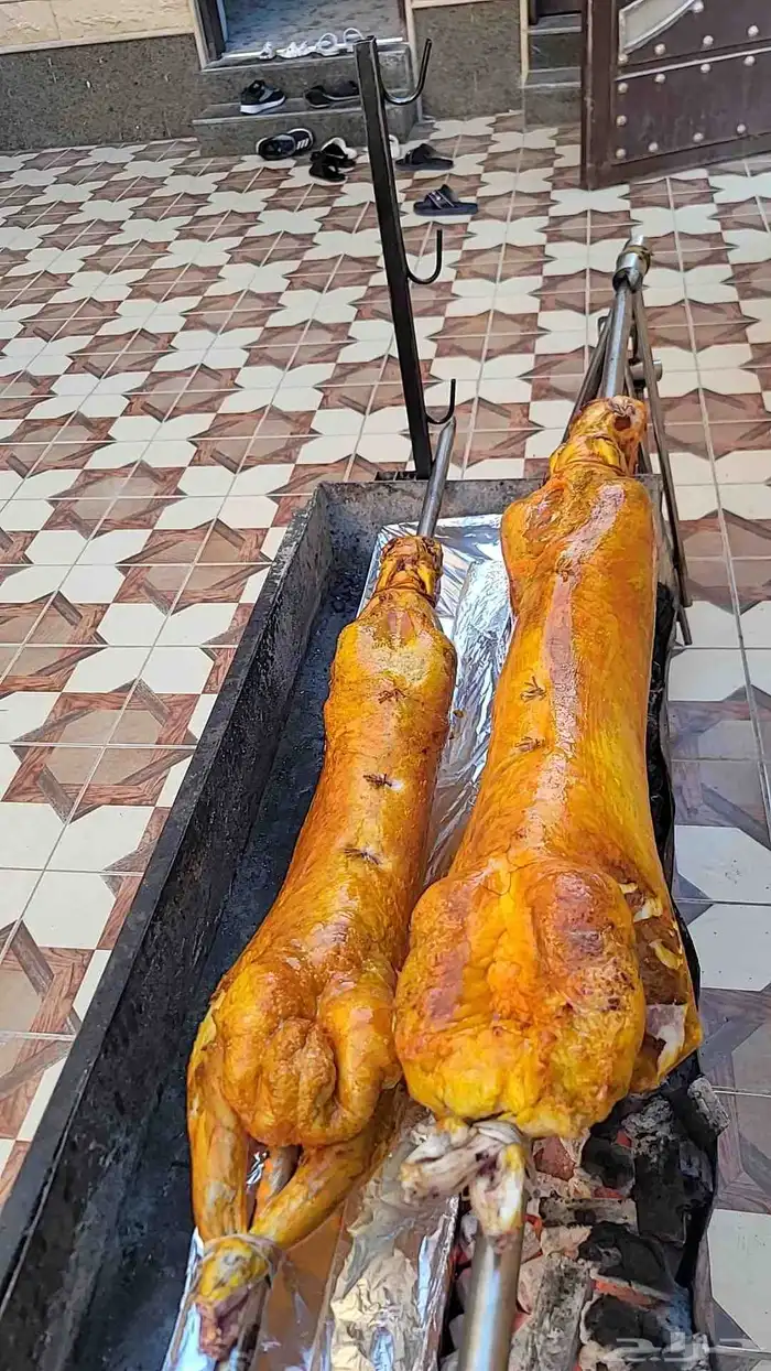 خروف مشوي على الجمر 2