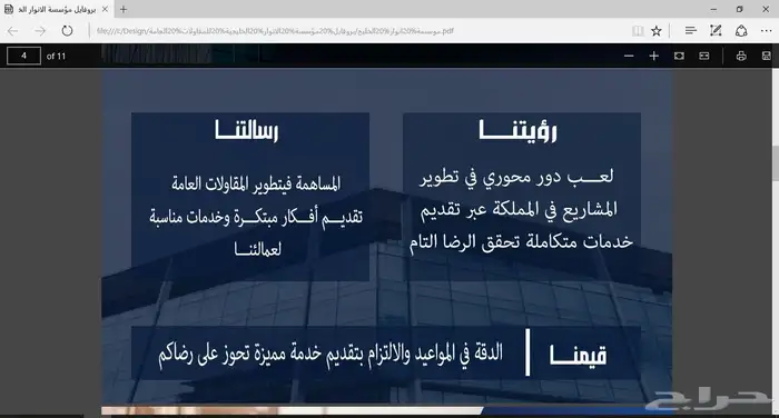 انشاء وتصميم بروفايل احترافي خاص بمؤسستك 3