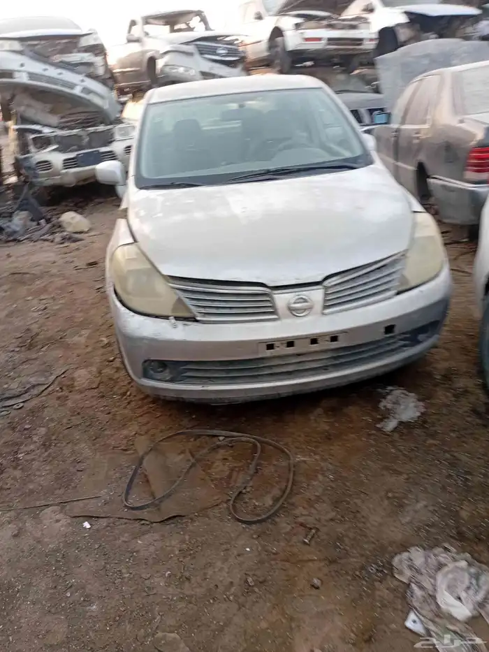 بيع قطع غيار نيسان تيدا مديل 2009 قير تمتيك مسقطه 7