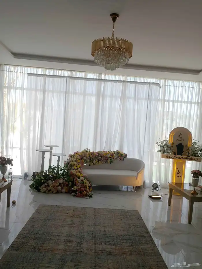 كوشه عقد قران مع مدخل الاستقبال 800ايجار 0