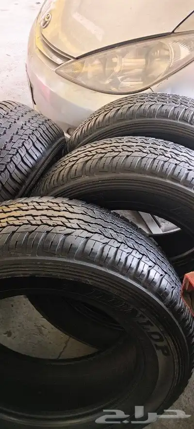 كفرات دنلوب 265 60 18 2