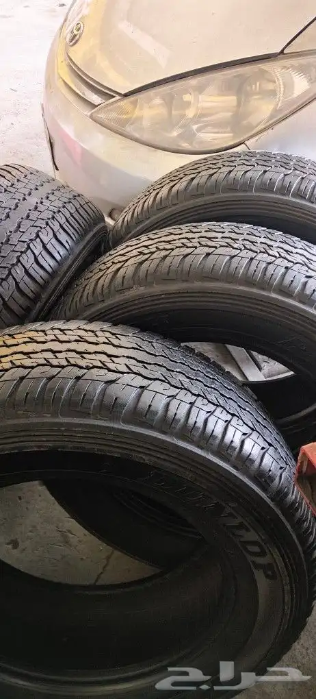 كفرات دنلوب 265 60 18 2