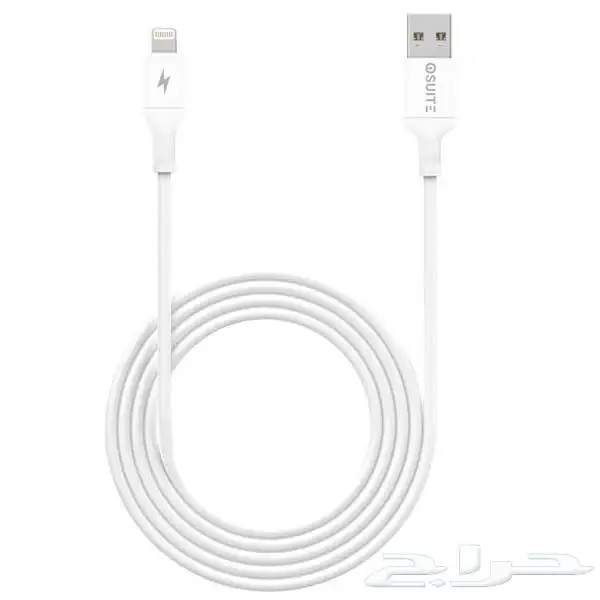 كابل iOsuite TPE (USB-A) إلى (Lightning) - 2.1 أمبير 2