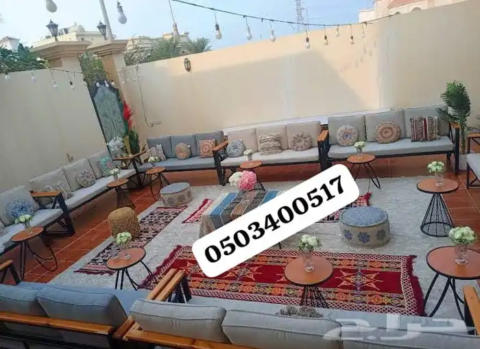 اقرب محل حفلات تاجير جلسات مغربي تاجير كنب 0