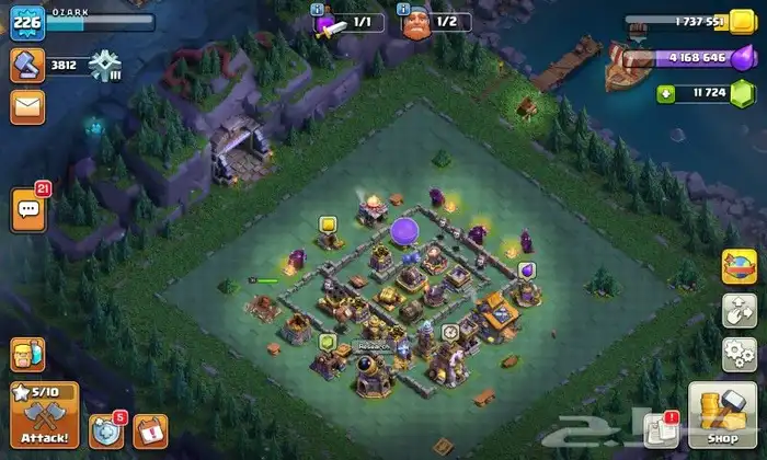 قريه تاون 16 شبه ماكس فيها 11 الف جوهره 5