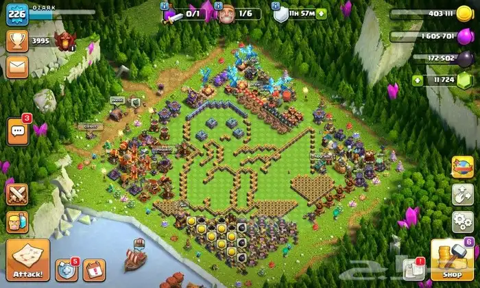 قريه تاون 16 شبه ماكس فيها 11 الف جوهره 0