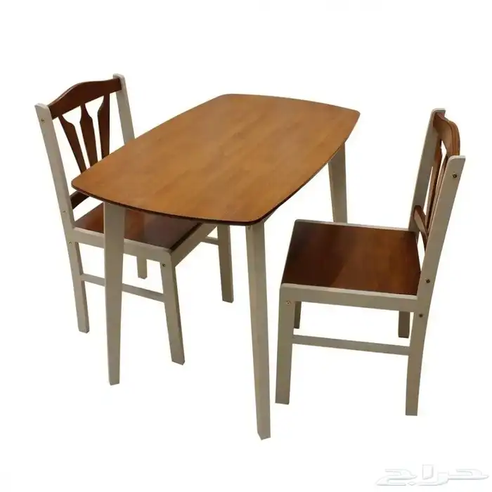 طقم طاولة طعام مع 2 كرسي 3