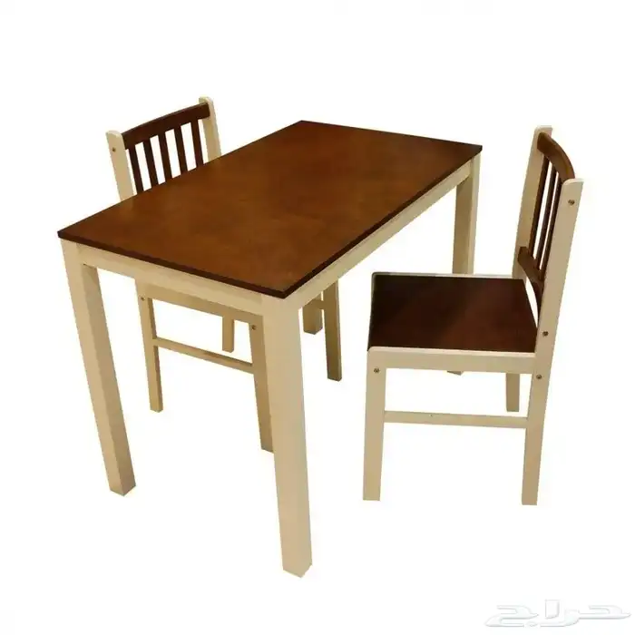 طقم طاولة طعام مع 2 كرسي 4