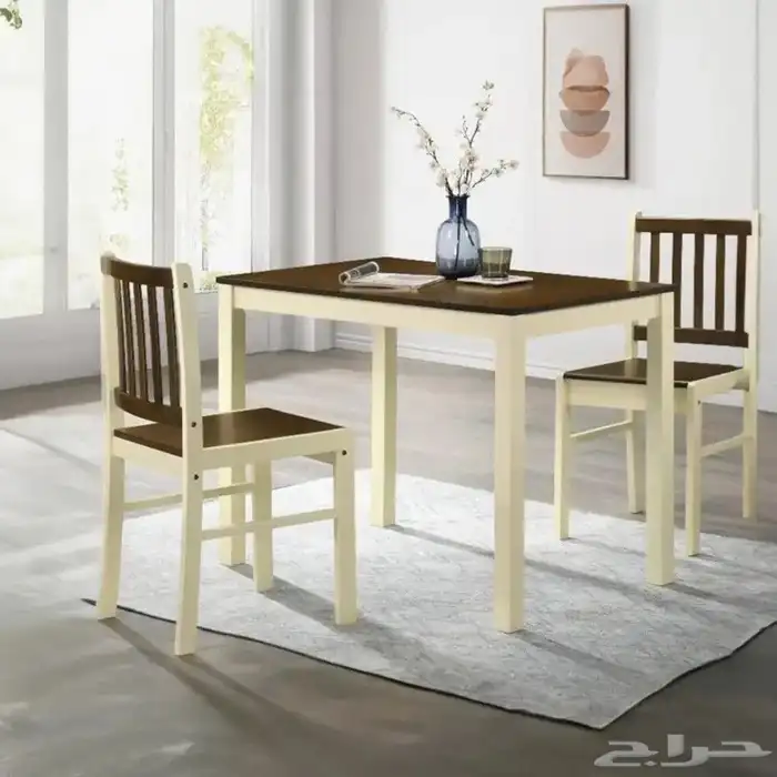 طقم طاولة طعام مع 2 كرسي 0