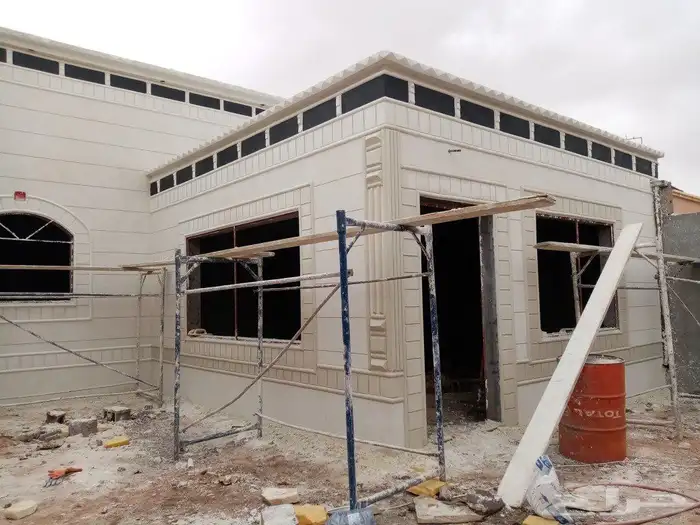 معلم الياسه ملونه سمنت أبيض وبطحا الرياض 6