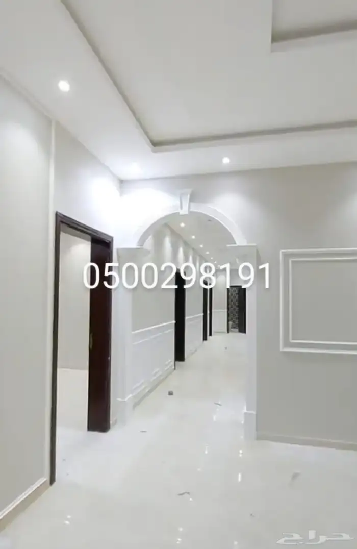 ننفذ جميع أعمال الدهانات الداخليه والخارجيه وتركيب الديكورات 2