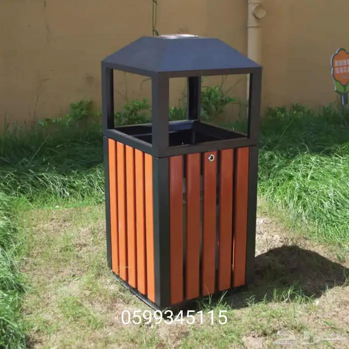 سلات الحدائق المدارس المطاعم الانتظار المشافي البادل الملاعب 20