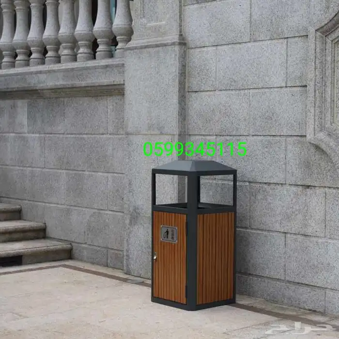 سلات الحدائق المدارس المطاعم الانتظار المشافي البادل الملاعب 24