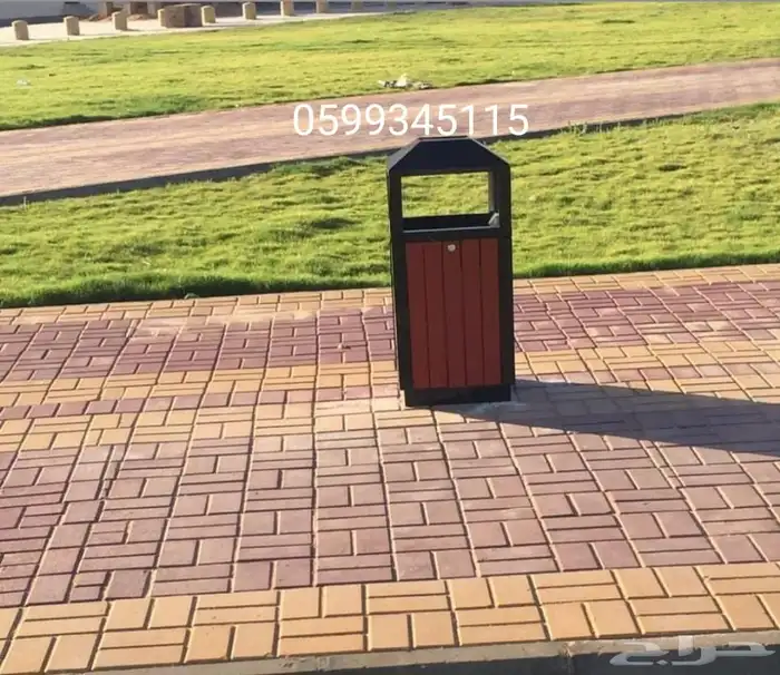 سلات الحدائق المدارس المطاعم الانتظار المشافي البادل الملاعب 2