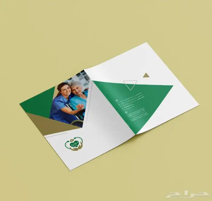 مطبعة طباعة بزنس كارد ورق مراسلات وبروفايل و رول أب و فولدر 2