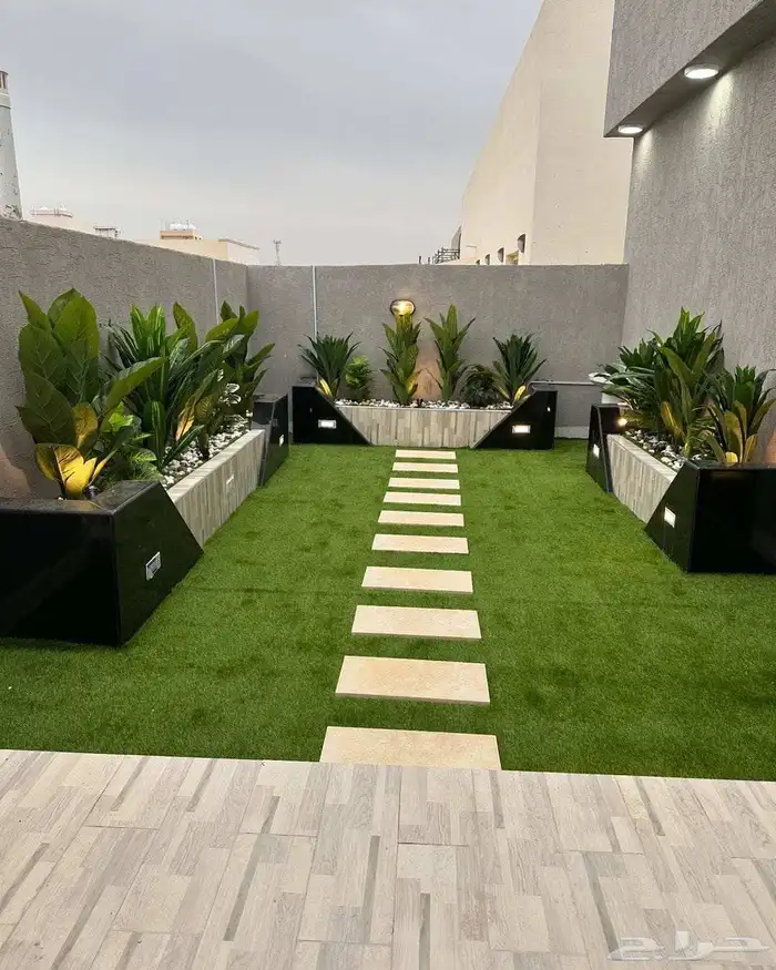 غرف زجاجية وجلسات خارجيه وأحواض زراعيه 9