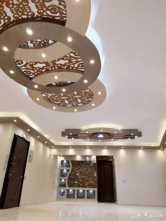 معلم دهانات بتبوك وديكورات وترميمات 9