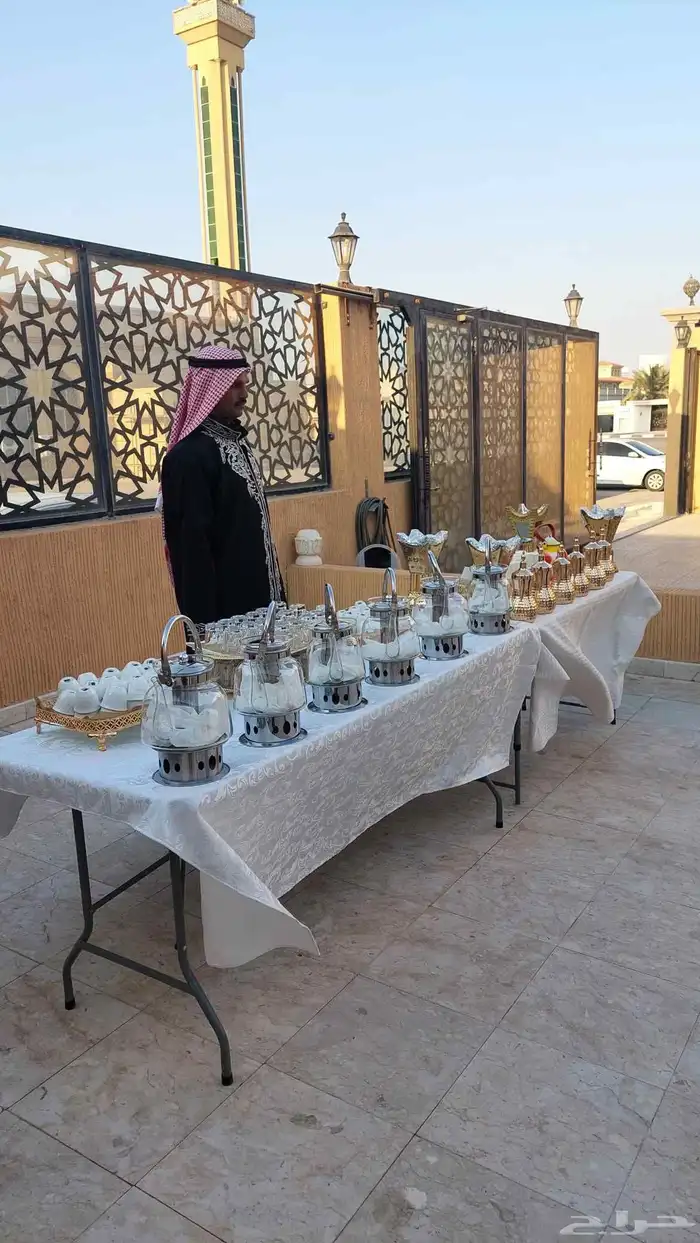 قهوجين رجال ونساء طاولات زل ...سماعات دفايات جلسات شعبية 7