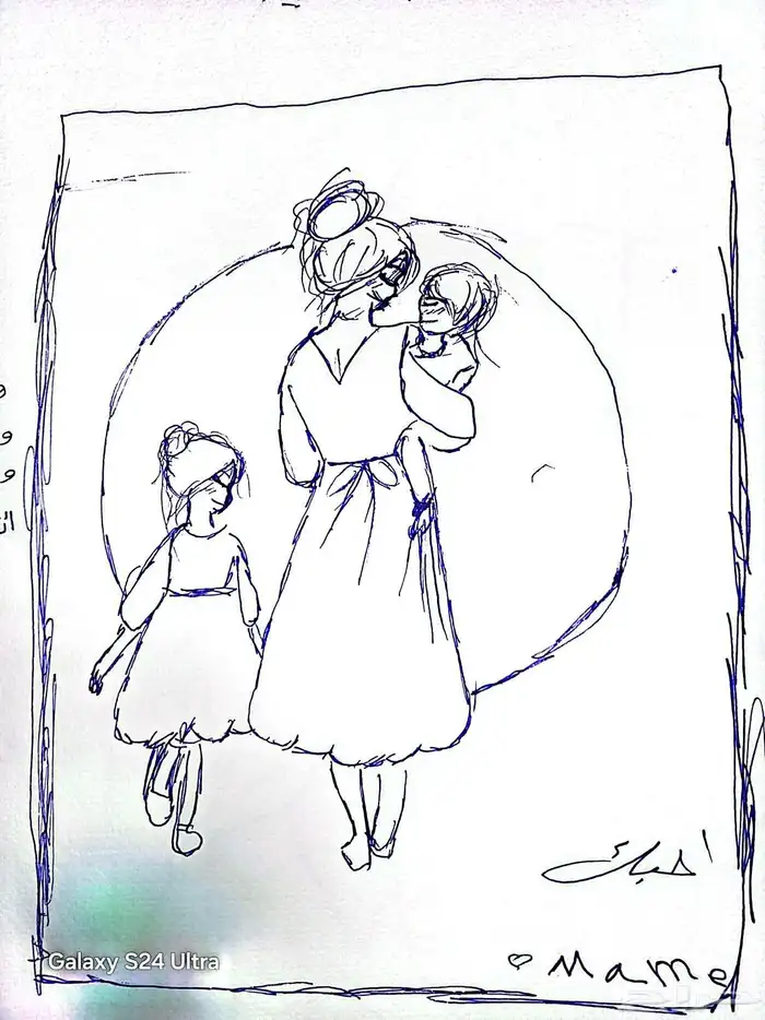 لوحات ابداعيه لطفلتي 16