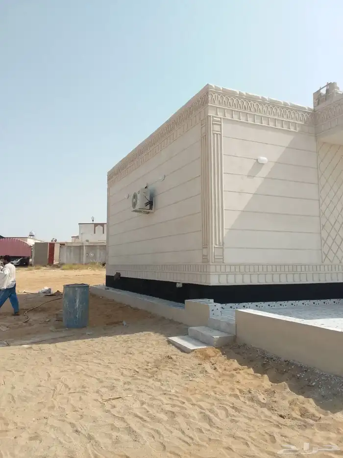 معلم الياسه ملونه سمنت أبيض وبطحا الرياض 1