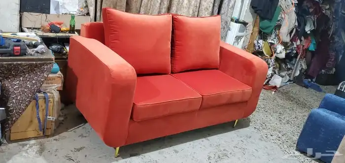 تنجيد وتفصيل كنب ومجالس عربيه مساند ستائر 11