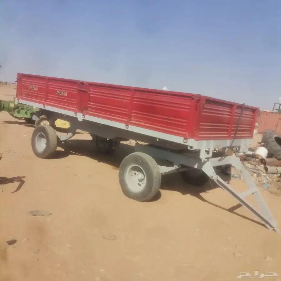 مقطورة اربع كفرات قلاب 3