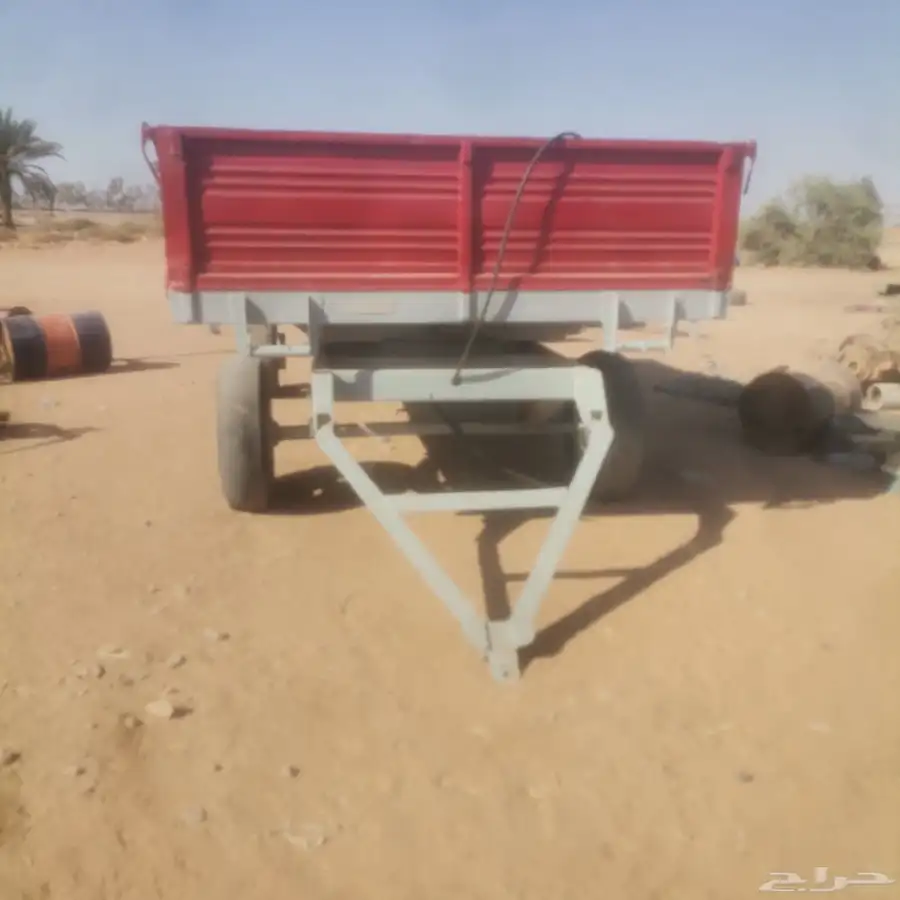 مقطورة اربع كفرات قلاب 0
