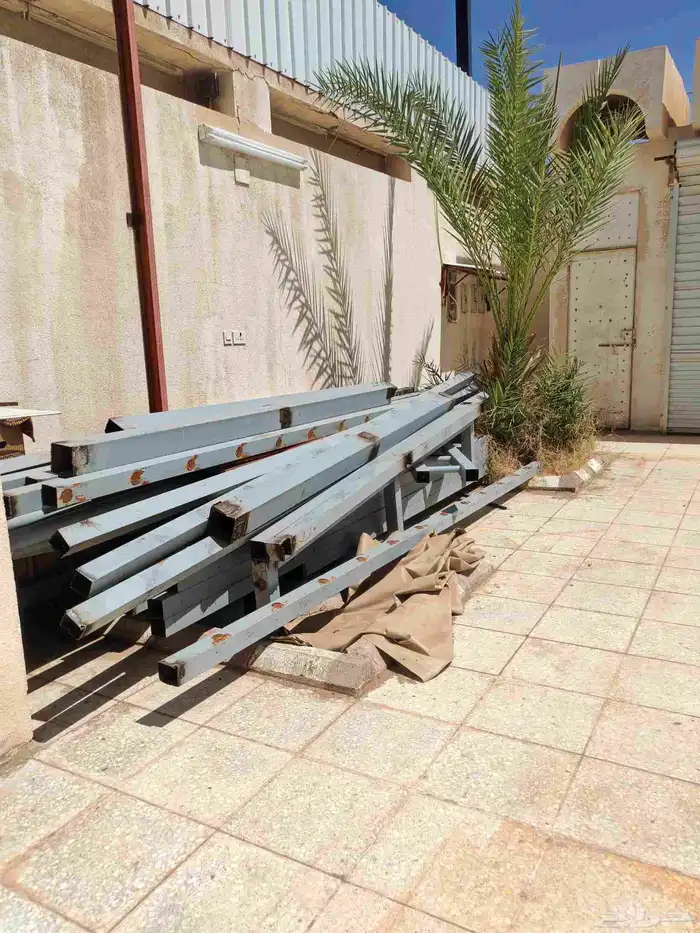 حديد 3 طن تيوبات مربع ودائري مظلة كبيرة 2