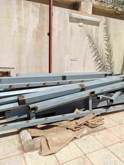 حديد 3 طن تيوبات مربع ودائري مظلة كبيرة 0