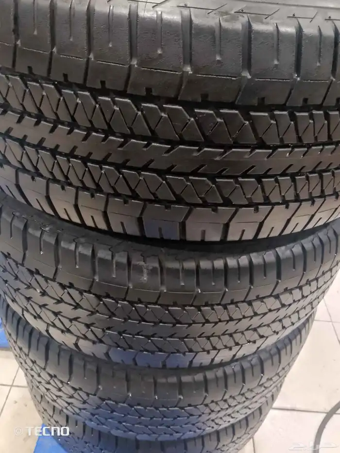 طقم كفرات 275 60 20 برجستون 2