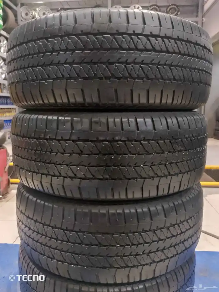 طقم كفرات 275 60 20 برجستون 3