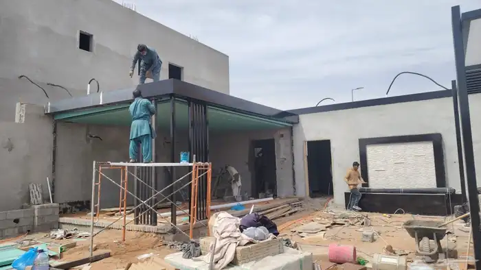 غرف زجاجية وجلسات خارجيه وأحواض زراعيه 4